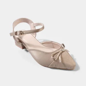 Baby Beige Pumps Heel
