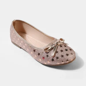 Girls Pumps 13-CHAMPAGNE